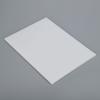 20pcs Plastic Heat Shrink Sheets Easy To Cut Transparent White Shrinky Art Paper 2.5CM Key Ring 20×14.5CM