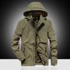 Chaqueta de hombre Chaqueta de primavera y otoño Chaqueta de exterior informal de gran tamaño Ropa de secado rápido Chaqueta de hombre Cortavientos