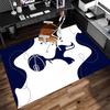 1pc Tottenham Hotspur F Print Area Rug - Soft,Washable Non-Slip Indoor Mat for Office Chairs,Living Room,Home Office Decorative Rug