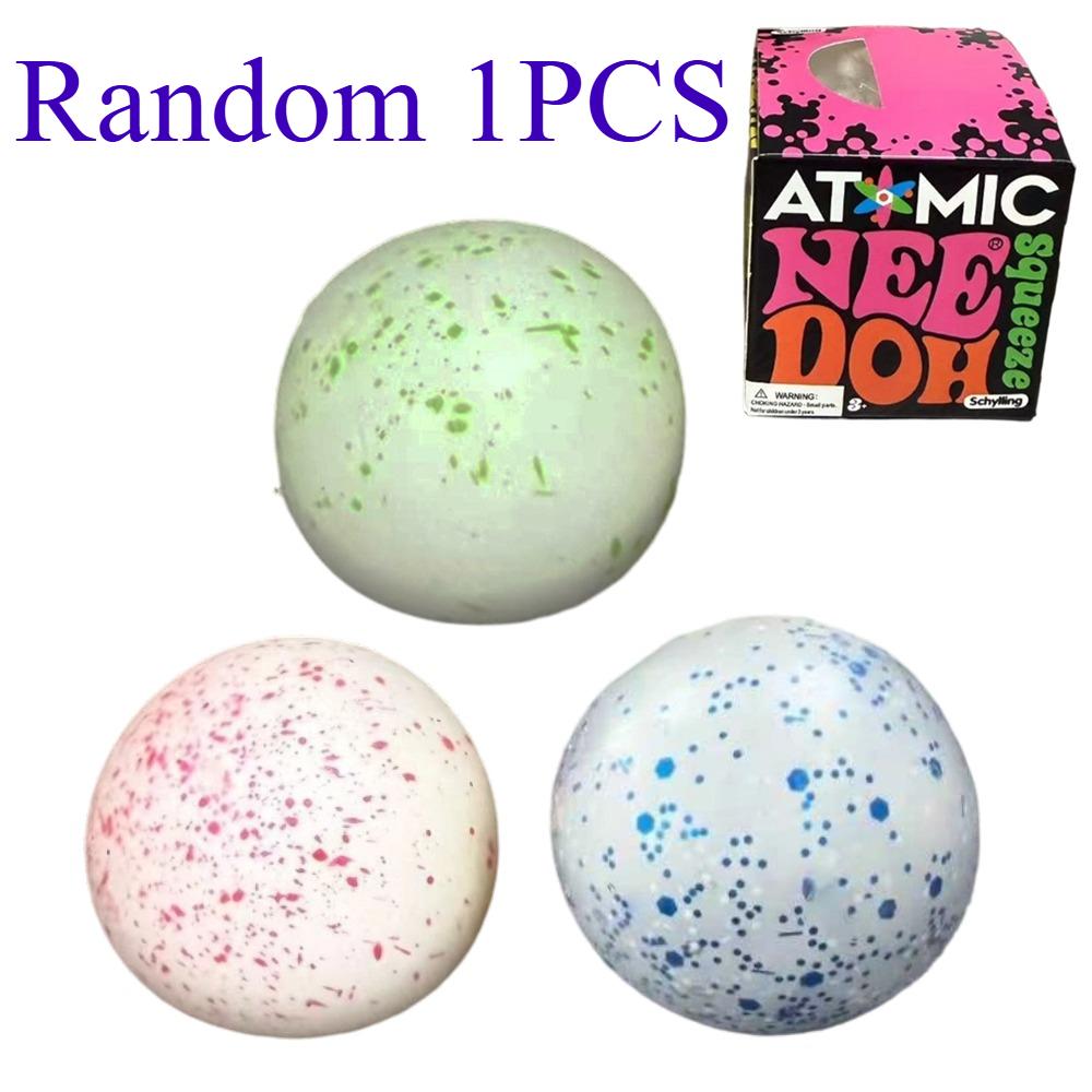 New Snowball Crunch Squish Stress Ball, Crunchy Squeeze Fidget Sensory Toy, Anxiety Stress Relief Toy For Adults, Novelty Gift