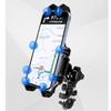 Motorcycle Phone Mount Holder Bike Phone Holder, Motorcycle Handlebar Cellphone Clamp,AntiShake Phone Mount