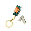 Christmas Cartoon Mini Stapler with Keychain - Cute Student Gift