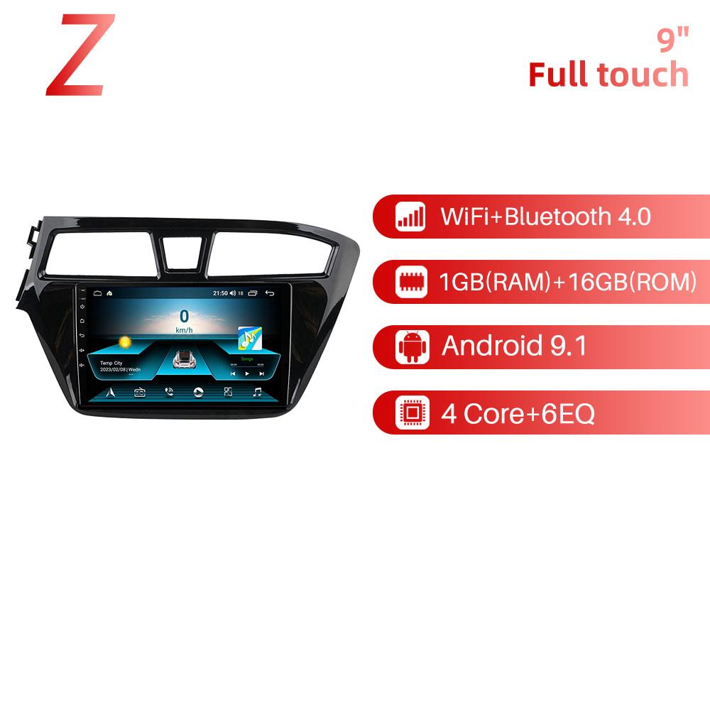 

2 DIN Android Автомагнитола Стерео для Hyundai I20 2014 - 2017 Левый руль Мультимедийный плеер WIFI Навигация Авторадио GPS Головное устройство