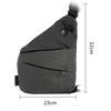 Multifunctional Concealed Tactical Storage Gun Bag Holster Men's Left Right Nylon Shoulder Bag Anti-Theft Bag Chest Bag Hunting