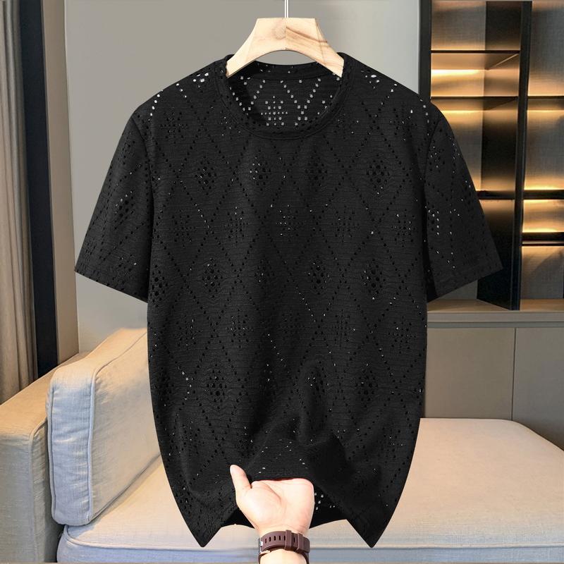 Plus Size 4XL-11XLOversized T-shirt for Men Summer Tops Fashion Short Sleeve Tee Summer Men Clothing