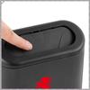 1pc With Lid Mini Car Trash Can Garbage Bin For Peugeot 206 307 308 3008 207 208 407 508 2008 5008 205 Auto Hub Cap Accessories