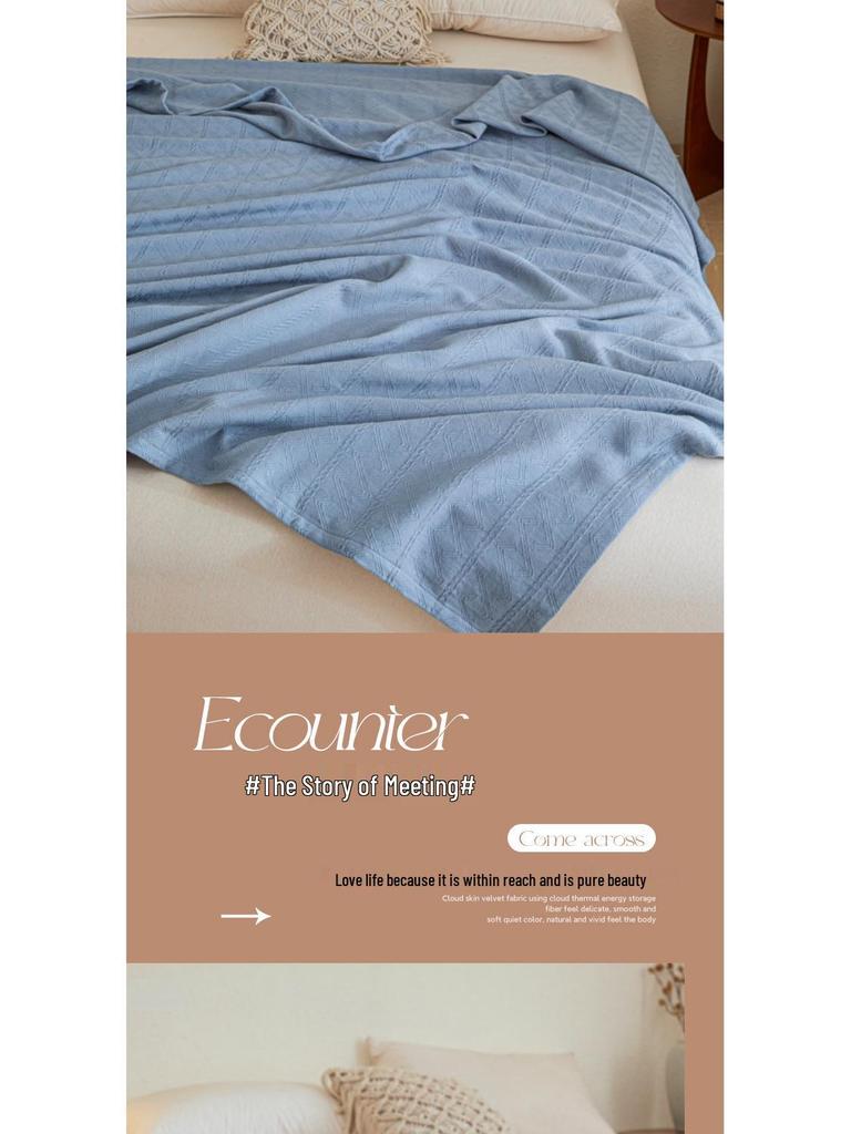 Summer Cool Cotton Quilt: Tijingmeng Air Conditioning Blanket for All-Season Comfort