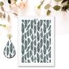 Clay Transfer Paper Water Soluble Clay Transfer Paper for Clay Earrings Making