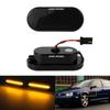 Amber LED Side Indicator Marker Light for VW T5 Golf Polo 3 4 Caddy Bora Jetta Fox Seat Altea Ibiza Leon Ford Turn Signal Light