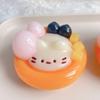 Cat Egg Tarts Bursting Creamy Imitation Silicone Feel Mud Decompression Toy