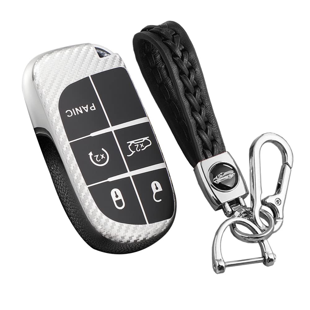 [KUNIO] Jeep Dedicated Key Case, Key Holder, Key Cover, Waterproof, Lightweight, Soft, JEEP Renegade