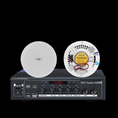SAST 5-inch Ceiling Speaker for Public Broadcasting CN Plug (adapter Included)