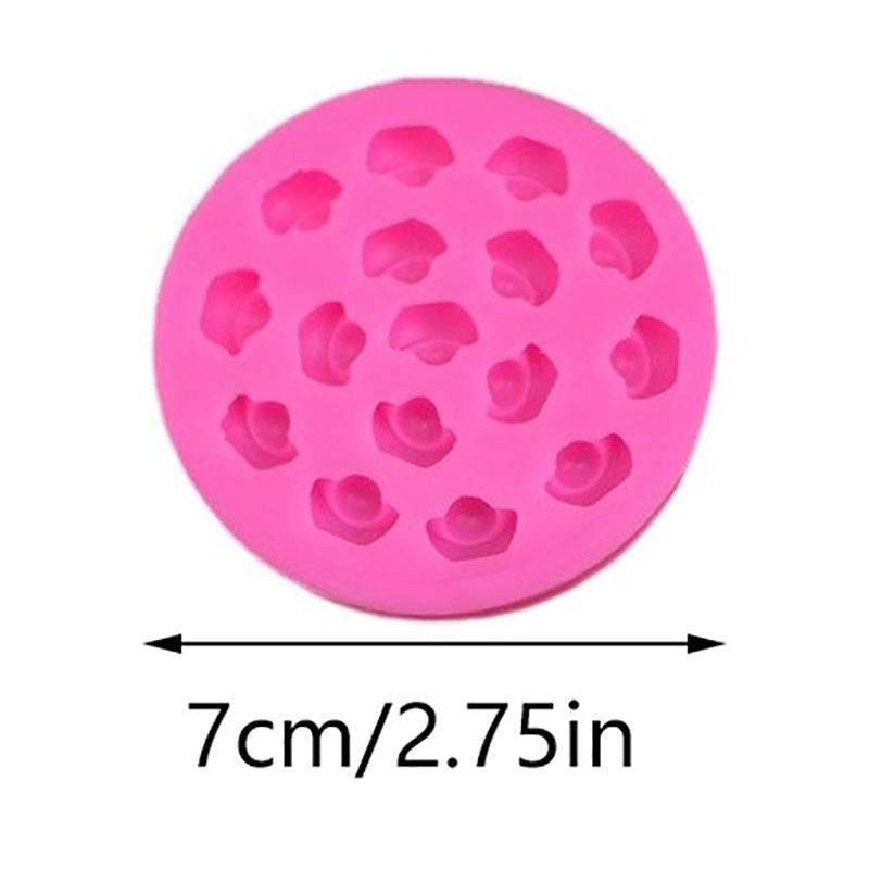 Simulation Yuanbao Kupfermünze Serie Silikonform Kuchen Schokolade Brot Gebäck Kekse Süßigkeiten Gummibärchen Gelee Kerze Backwerkzeuge