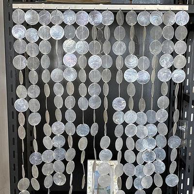 100 Pièces Coquillages Capiz Ronds de 2 Pouces Avec Trous Coquillages Naturels Ronds Coquillages Blancs Pour Carillons Éoliens Fabrication de Bijoux Décoration de Maison