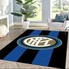 Inter Milan Area Rug Design For Foyer Outdoor Game Room Study Room Antislip Rug Anime Office Decor Birthdaychristmas Gift