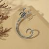 Punk Animal Scorpio Cuff Earrings For Women With Black Plated Jewelry Alloy