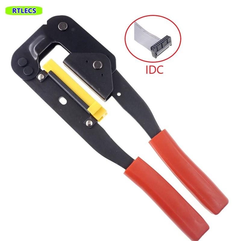 Flat Ribbon Cable Connector Fixture IDC Crimping Tool DIY