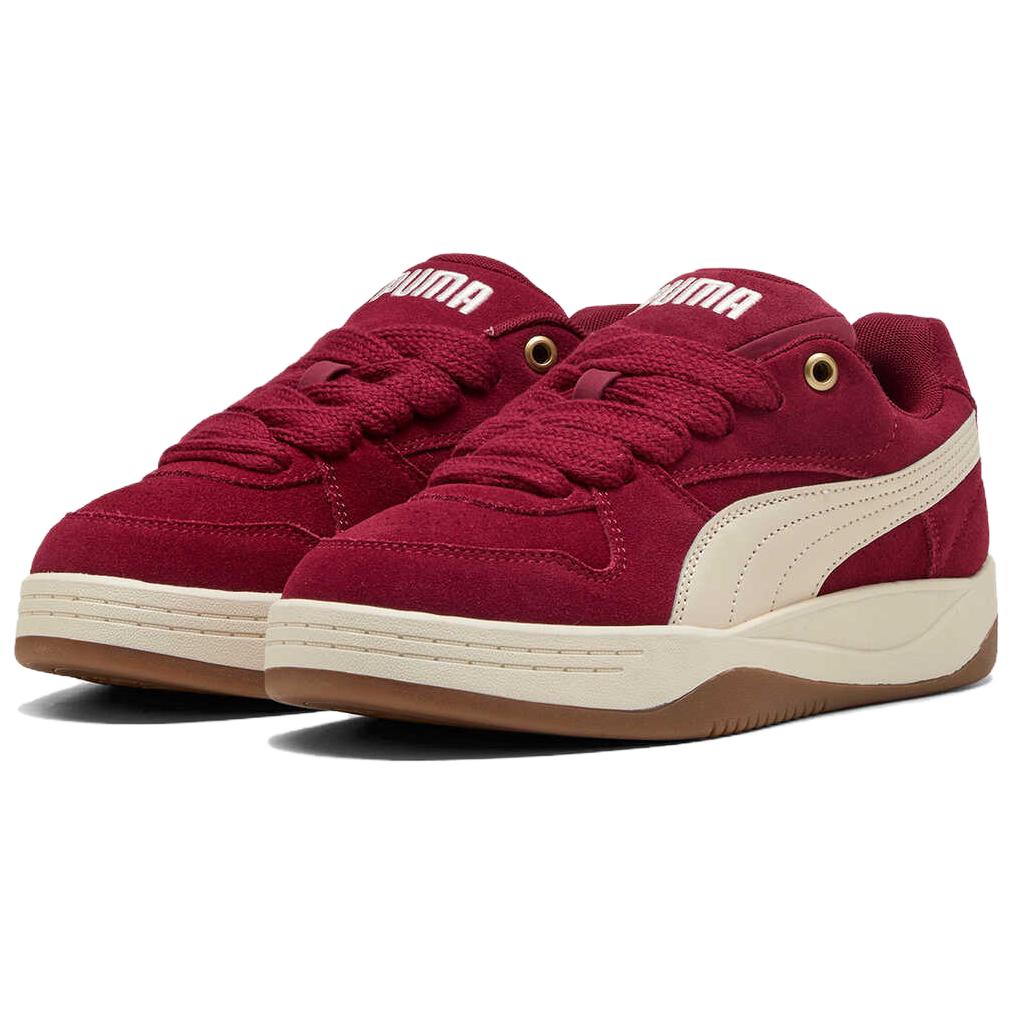Puma Park Luna SD Bequeme Vielseitige Atmungsaktive Low-Top Sneaker Damen Sneaker Rot 402510-06