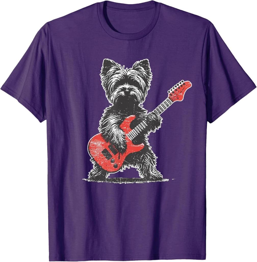 Vintage Yorkie Rock T-Shirt