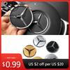 Pegatina para Coche Emblema del Volante del Coche Insignia Interior Accesorios de Decoración para Mercedes benz W203 W204 W205 W176 W211 W212 W213