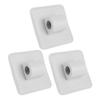 3Pcs Boat Motor Bracket Buckle PVC Fixed Motor Stand Rope Holder Accessory for Yacht Grey