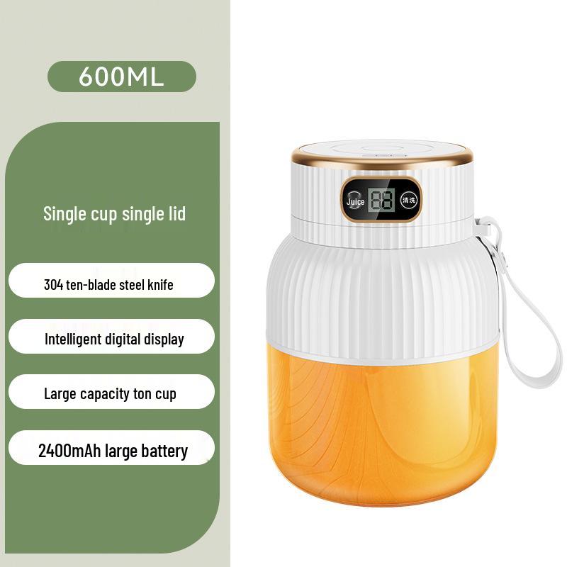 Ton Ton Portable Large-Capacity Juicer Cup for Fresh Fruit & Crushed Ice