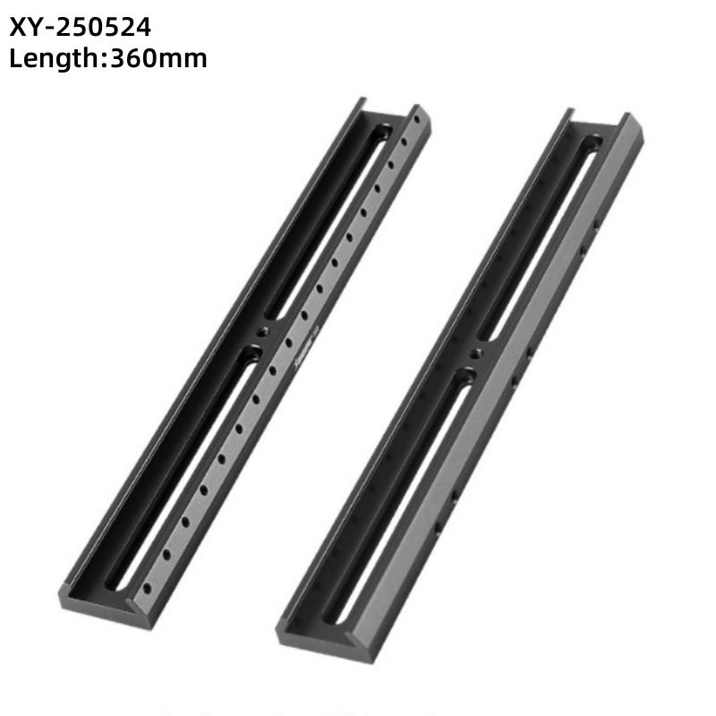 Angeleyes 360mm 360x6.5mm 60 Degrees Multifunctional Expansion Board Dovetail Solot Star Searching Guiding Base Dovetail Plate чёрный