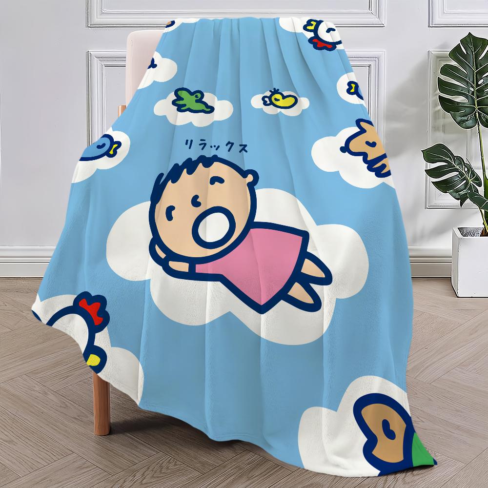 Cartoon M-MINNA NO T-TABO Niedliche Decke Plüsch Nickerchen Sofa Teppich für Wohnzimmer Warm Büro Schlafzimmer Geburtstag Zuhause Reisen Kindergeschenke