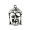 Buddha Statues Charms Multi Color Alloy Pendants For Spiritual Zen Jewelry Making