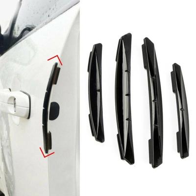 4pcs/set Car Door Edge Guard Scratch Protector Not Collision Rubber Strips Car Door Protective Strips Simple Install