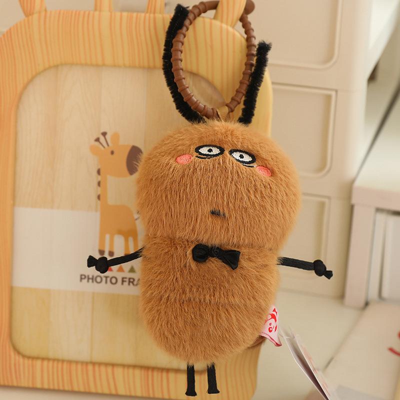 Bobova Ugly and Cute Simulation Cockroach Plush Doll Comforts and Accompanies Sleeping Cloth Doll Cushion Pillow Creative Gift