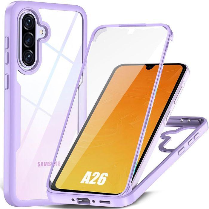 Coque de protection - BOOLING - Samsung Galaxy A26 5G - Rigide - Violet - Antichoc