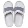 Crocs Open Toe Velcro Non-Slip Slide Sandals Unisex Sandals Gray 209413-1FT