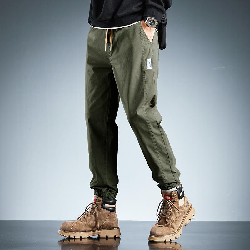 Men's Casual Pants Spring and Autumn New Summer Thin Loose Leggings Trendy Brand Versatile Harlan Pants Versatile Trend