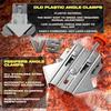 A20F-Stainless Steel Right Angle Clamp For Woodworking, Durable Rust&Corrosion 90 Degree Corner Clamps With Adjustable