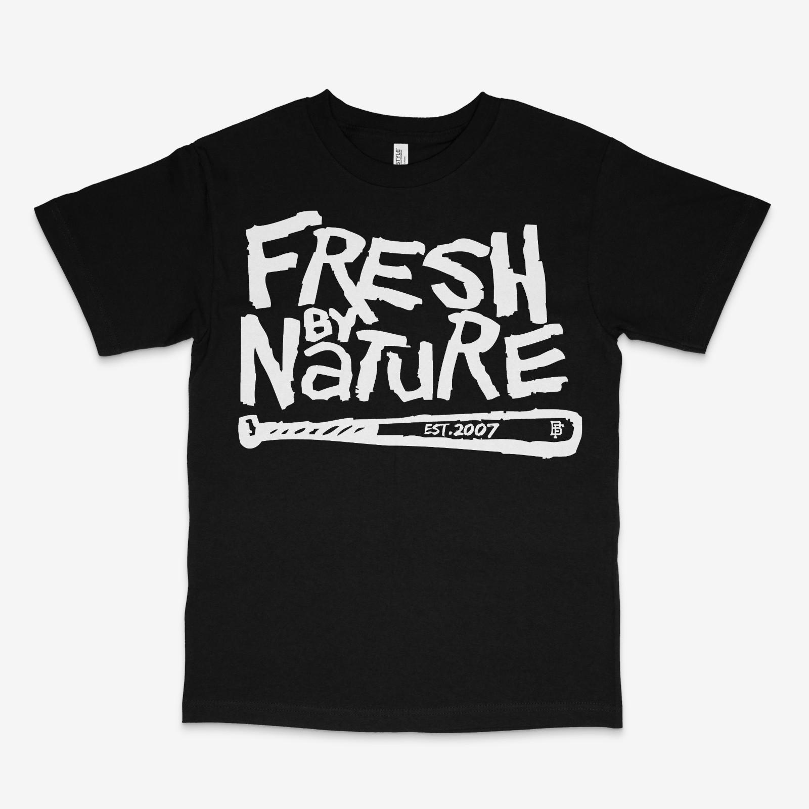 Fresh by Nature Black Tee S разноцветный