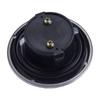 Universal Motorcycle Gas Lid Fuel Tank Cap Cover Lock With 2 Keys Set Fit for ATV Quad Silver