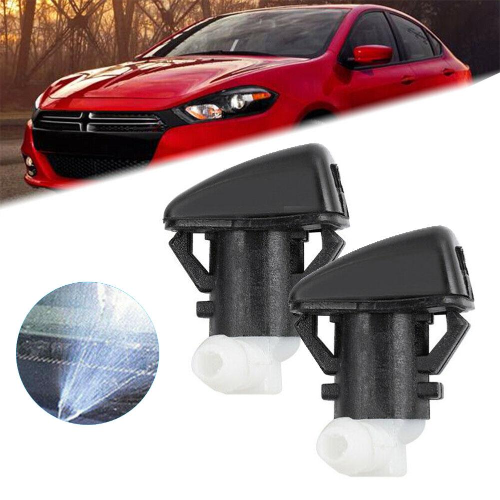 2 Pcs Washer Nozzles Household Right Washer Windshield For 2013 2014 2015 High Quality Left Nozzle Replacement