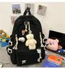 Schoolbag Female Junior High School Student Schoolbag Cute Harajuku Japanese Girl Backpack Large Capacity Versatile Korean Version Casual Backpack
