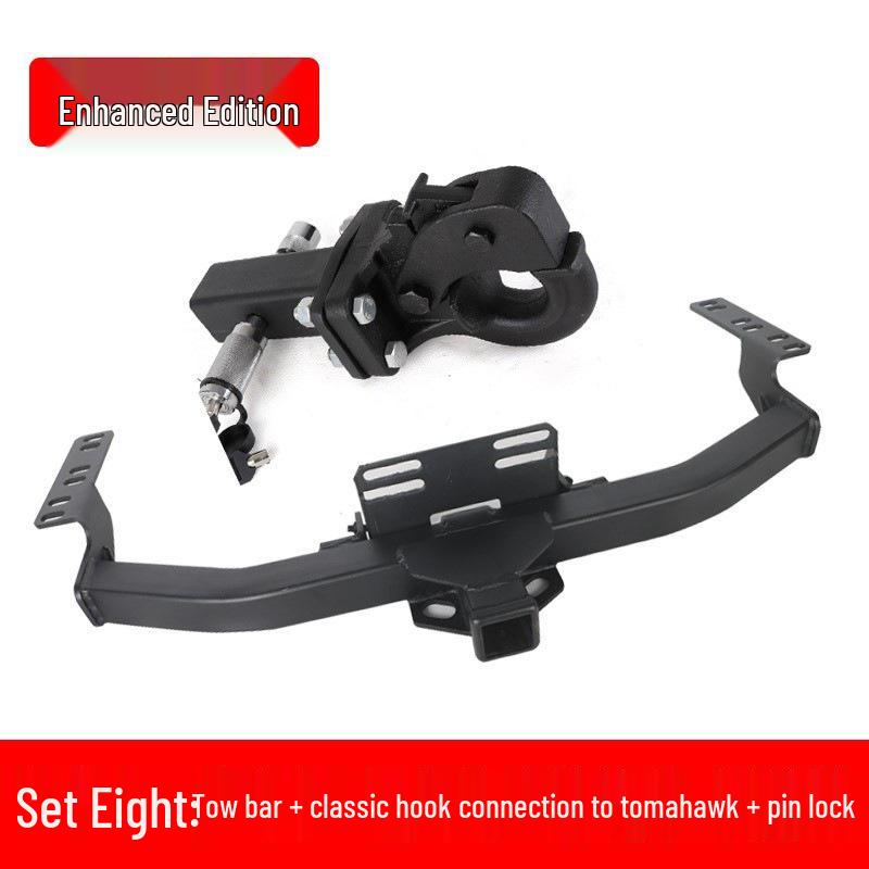 Rear Tow Hook for Modified Toyota Prado FJ - Compatible with Towing Bar and Frame Pull applications.