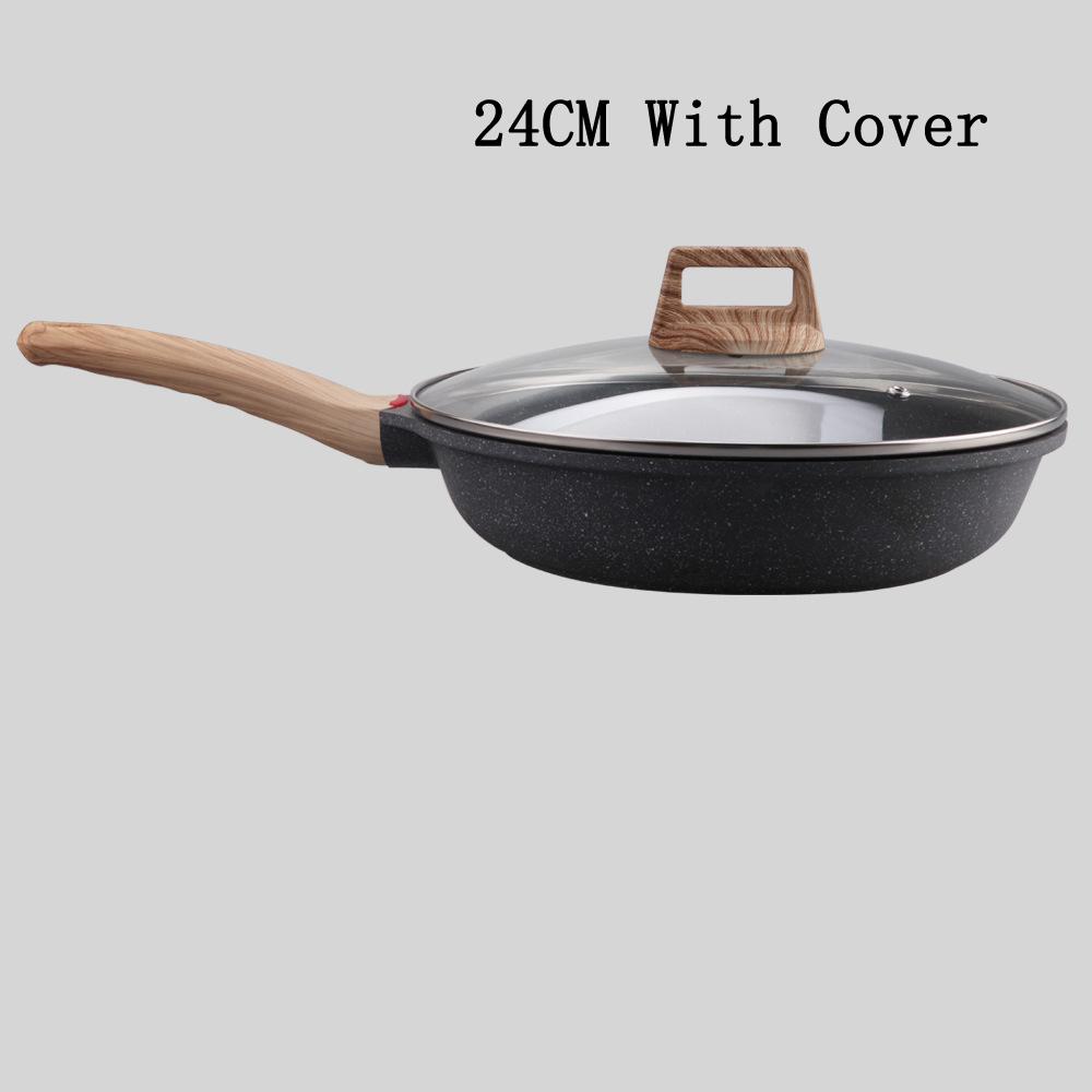 

Small Frying Pan Aluminum Alloy Non-stick Pan Steak Frying Pan Household Omelette Fish Pot Induction Cooker Pot