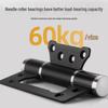 Adjustable Silent Hydraulic Door Closer with Concealed Double Leaf Hinge - Automatic Closing, 5-inch/6-inch Positioning