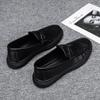 Fashion Loafer Shoes For Men Trendy Leather Slip-on Shoes Moccasins Handmade Male Casual Shoes Moccasins Driving Footwear