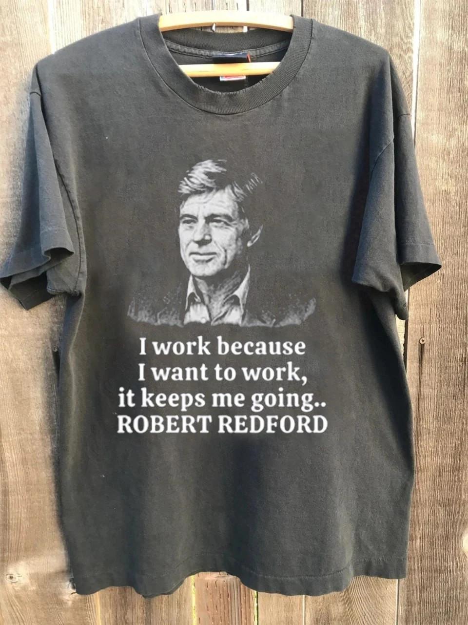 Robert Redford Memorial Shirt RIP Tribute Tee XXL