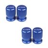 4pcs Car Wheel Tire Valve Caps Aluminum Airtight Covers Badge Emblem for Toyota C-HR CHR Accessories