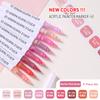 207Colors LANGUO Direct Liquid Acrylic Markers Soft Brush Paint Pen for Manga Graffiti Painting Rock Stone School Art Supplies