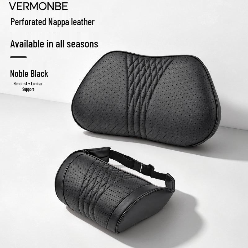 Hyundai Mingtu Palisade Fiesta Yi Ou Car Neck & Lumbar Support Pillow Set
