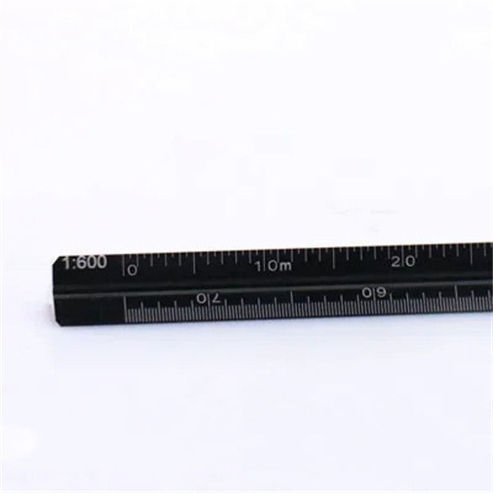 Multi-function Measuring Ruler Aluminum Zinc Zinc Alloy Metal Ruler Triangular Scale Ruler  Stationery