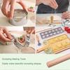 8 Pcs Ravioli Mold Set Include Ravioli Maker Press,Dough Scraper, Dumpling Maker, Ravioli Maker Cutter Set,Pasta Making