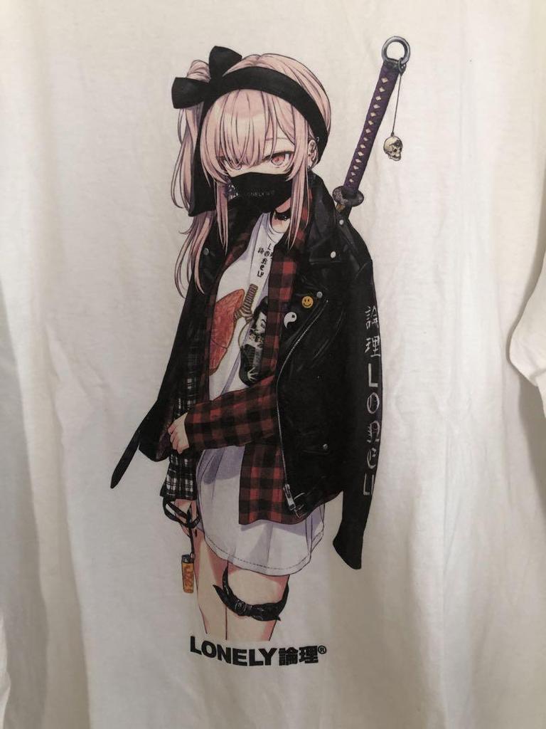 [USED] LONELY Ronri and Tom Nagabe Collaboration Long-sleeved Top